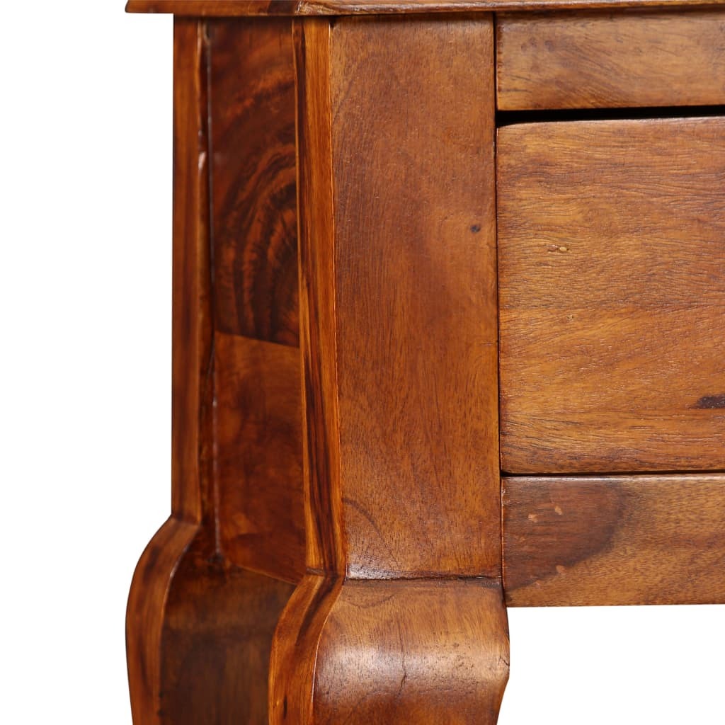 vidaXL Console Table Solid Sheesham Wood 35.4"x12.6"x29.9"