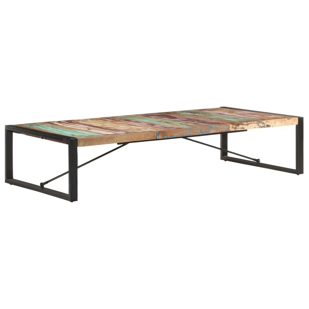 vidaXL Coffee Table 70.9"x35.4"x15.7" Solid Reclaimed Wood