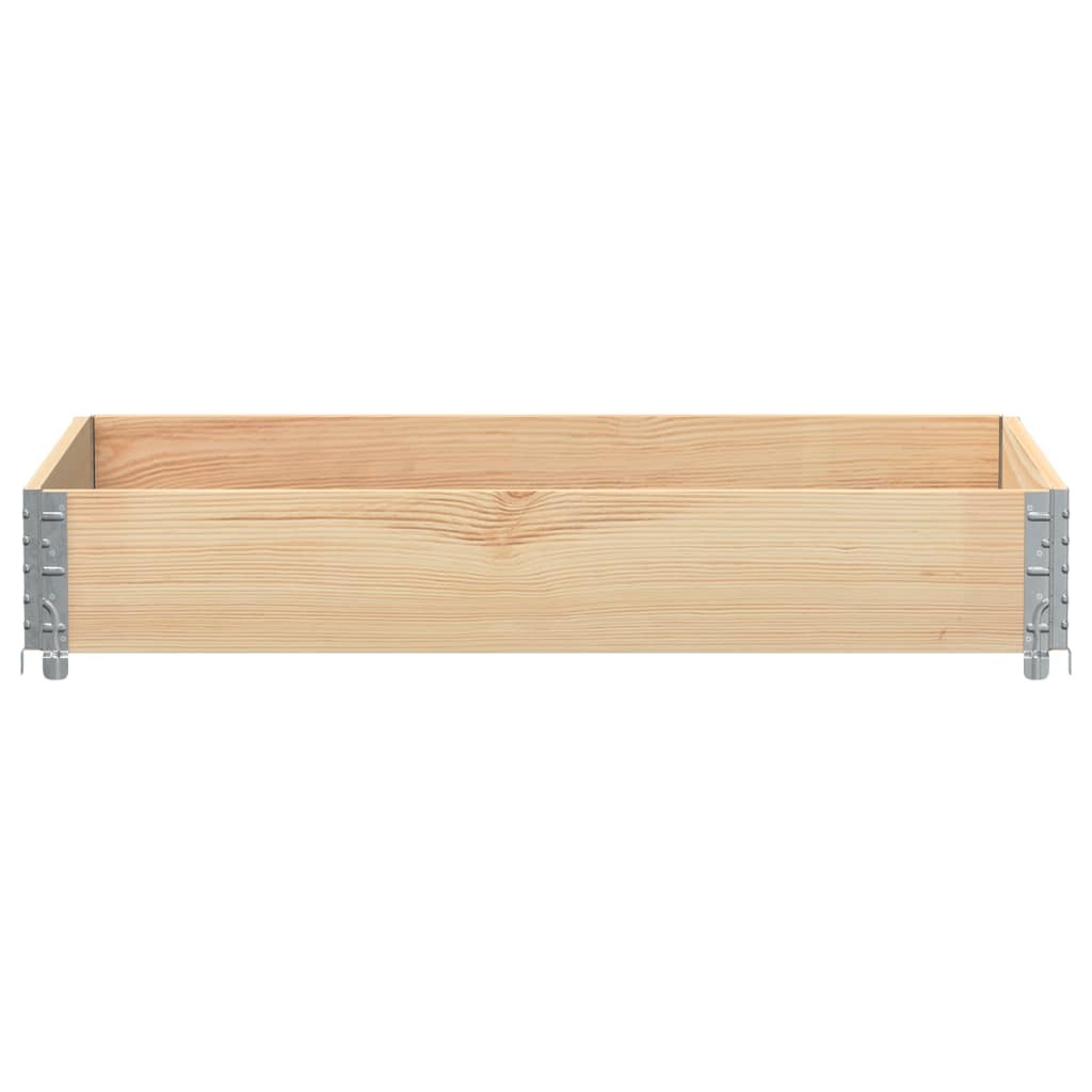 vidaXL Garden Planter 47.2"x31.5" Solid Pine Wood