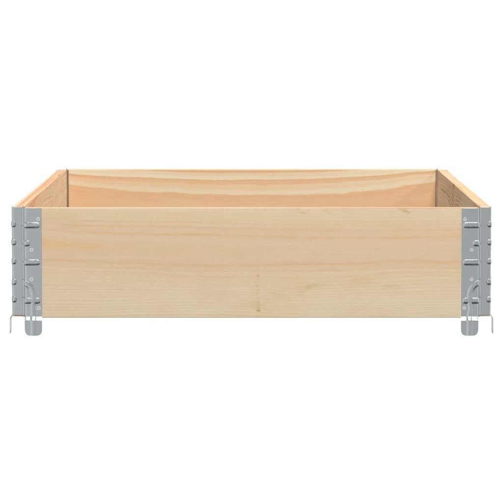 vidaXL Garden Planter 47.2"x31.5" Solid Pine Wood