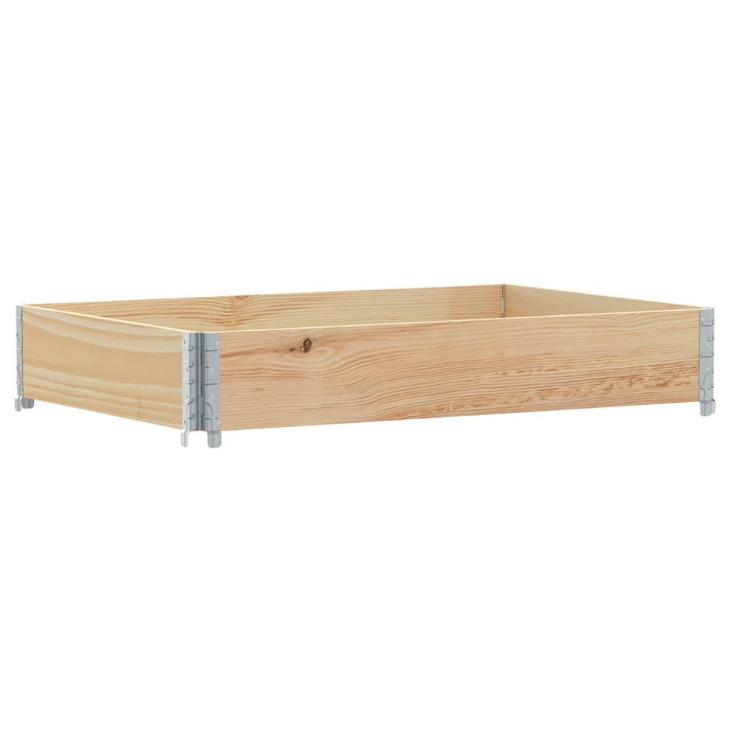 vidaXL Garden Planter 47.2"x31.5" Solid Pine Wood