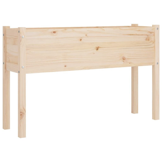 Garden Planter 43.3"x12.2"x27.6" Solid Wood Pine