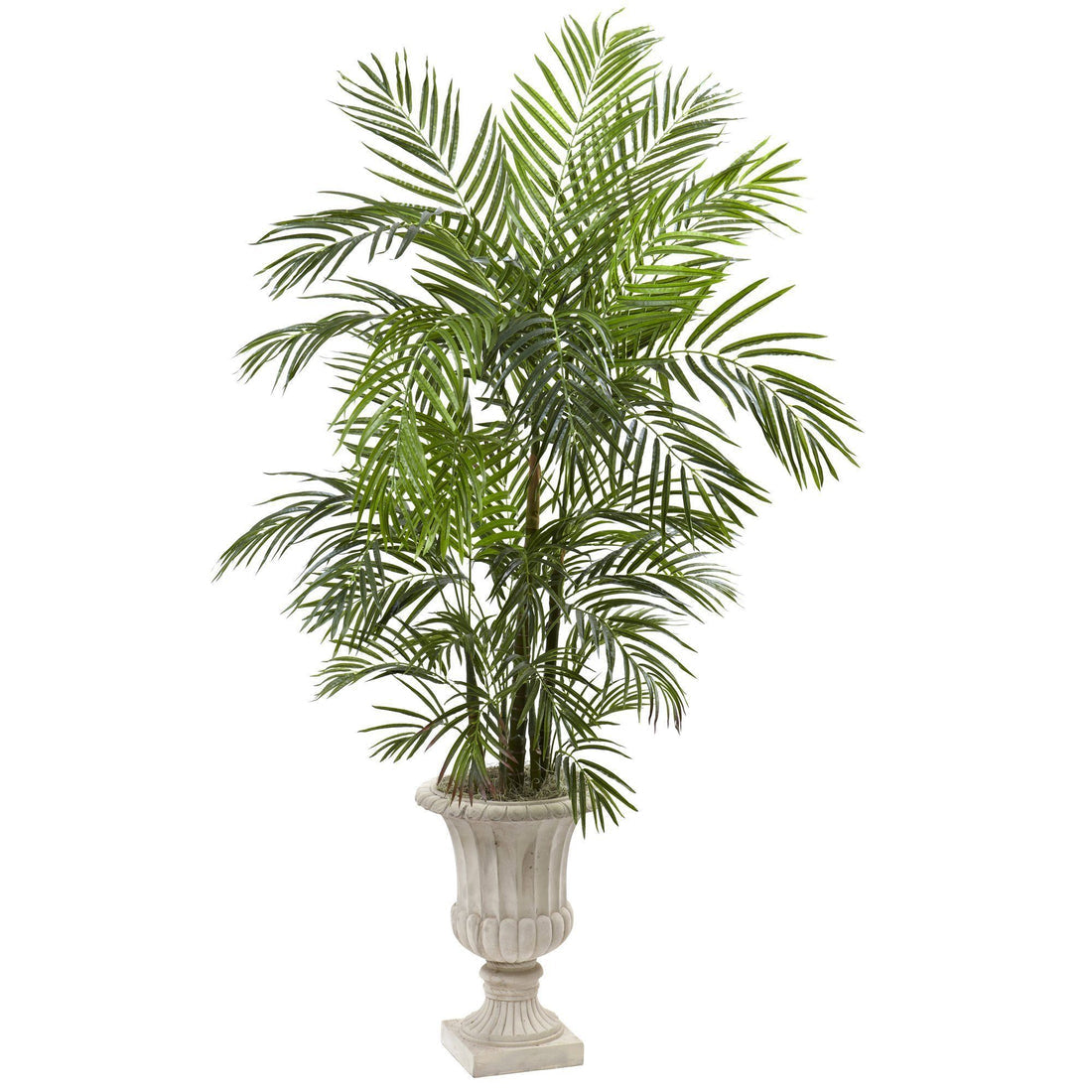 6’ Areca Palm Artificial Tree in Urn UV Resistant (Indoor/Outdoor)