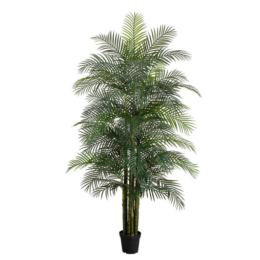 9' UV Resistant Artificial Areca Palm Tree (Indoor/Outdoor)