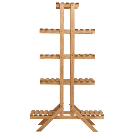 vidaXL Plant Stand 32.7"x9.8"x55.9" Firwood