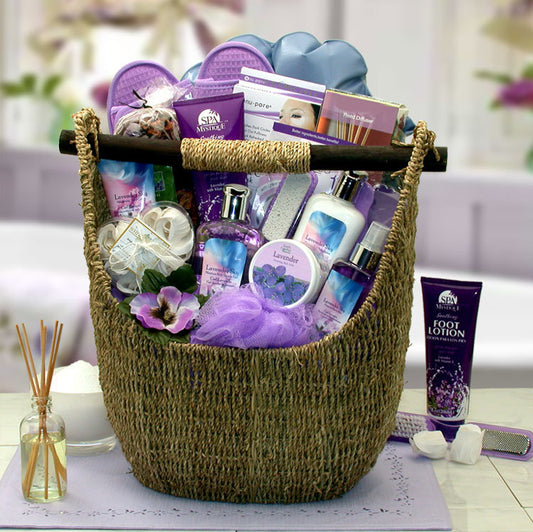 Lavender Sky Ultimate Bath & Body Tote