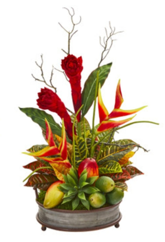 28" Mixed Tropical Arrangement