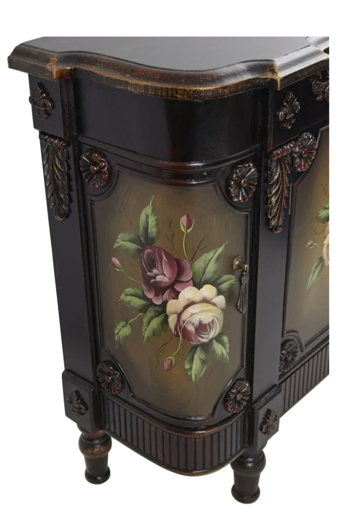 French Vintage Style Floor Cabinet