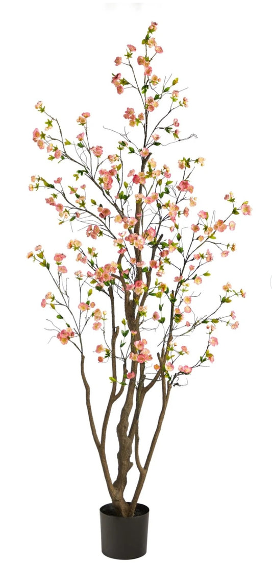 6.5’ Cherry Blossom Artificial Tree