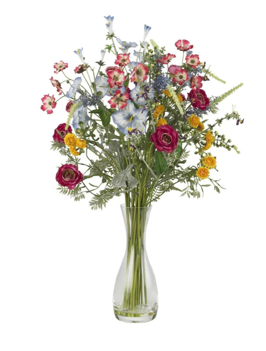 Veranda Garden Silk Flower Arrangement