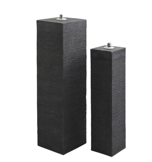 Outdoor Pillar Oil Lamps (Set Of 2)